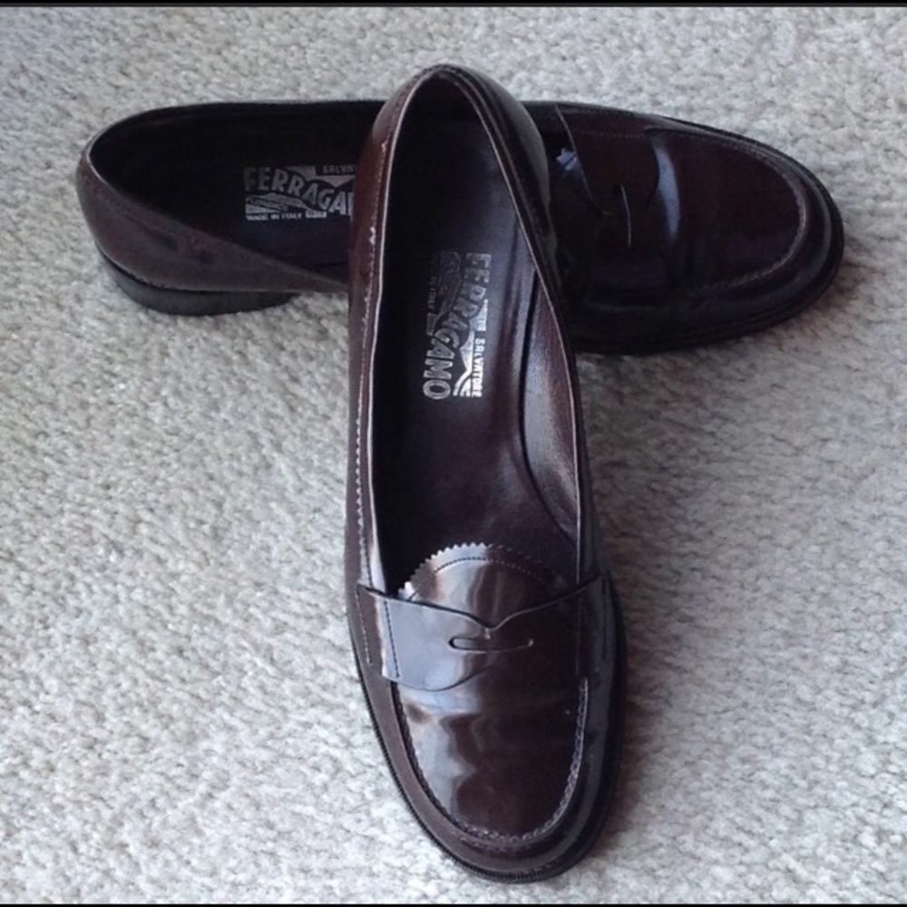 Salvatore Ferragamo Penny Loafers Made in Italy